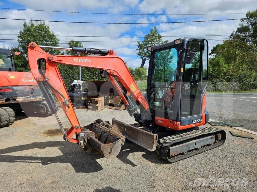 Kubota U 27 حفارات صغيرة أقل من 7 طن (حفارات صغيرة)