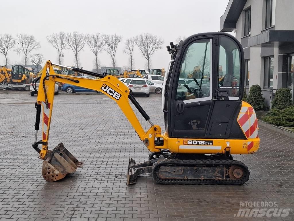 JCB 8018 CTS حفارات صغيرة أقل من 7 طن (حفارات صغيرة)