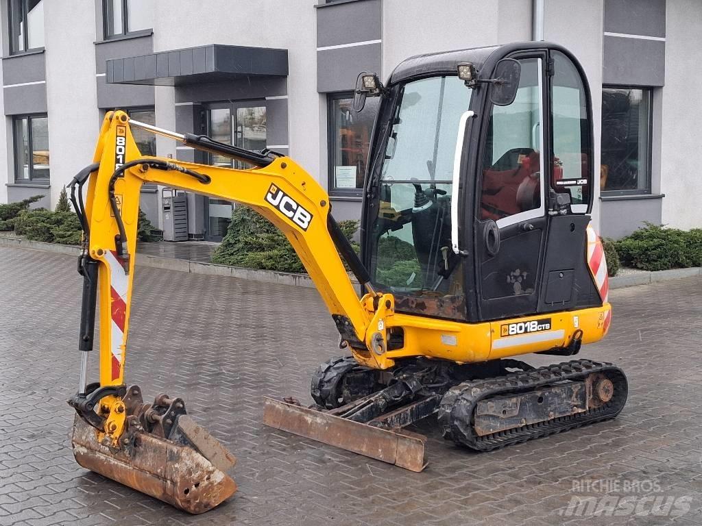 JCB 8018 CTS حفارات صغيرة أقل من 7 طن (حفارات صغيرة)