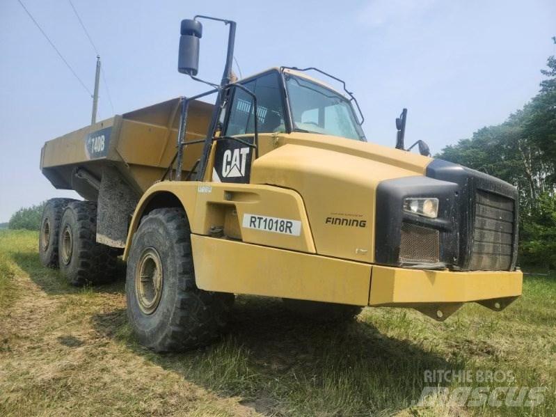CAT 740 B ساحبات مفصلية