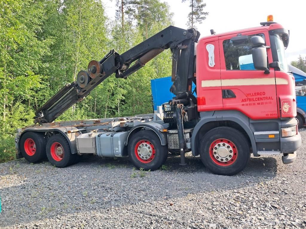Scania R420 شاحنات الرافعات