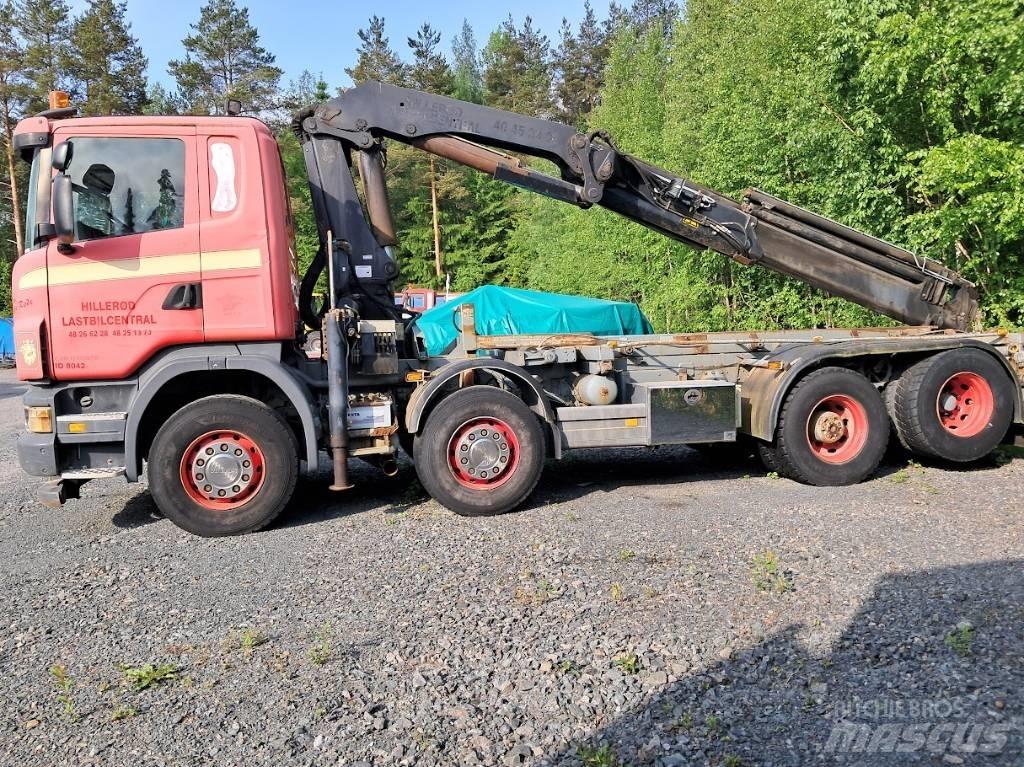 Scania R420 شاحنات الرافعات