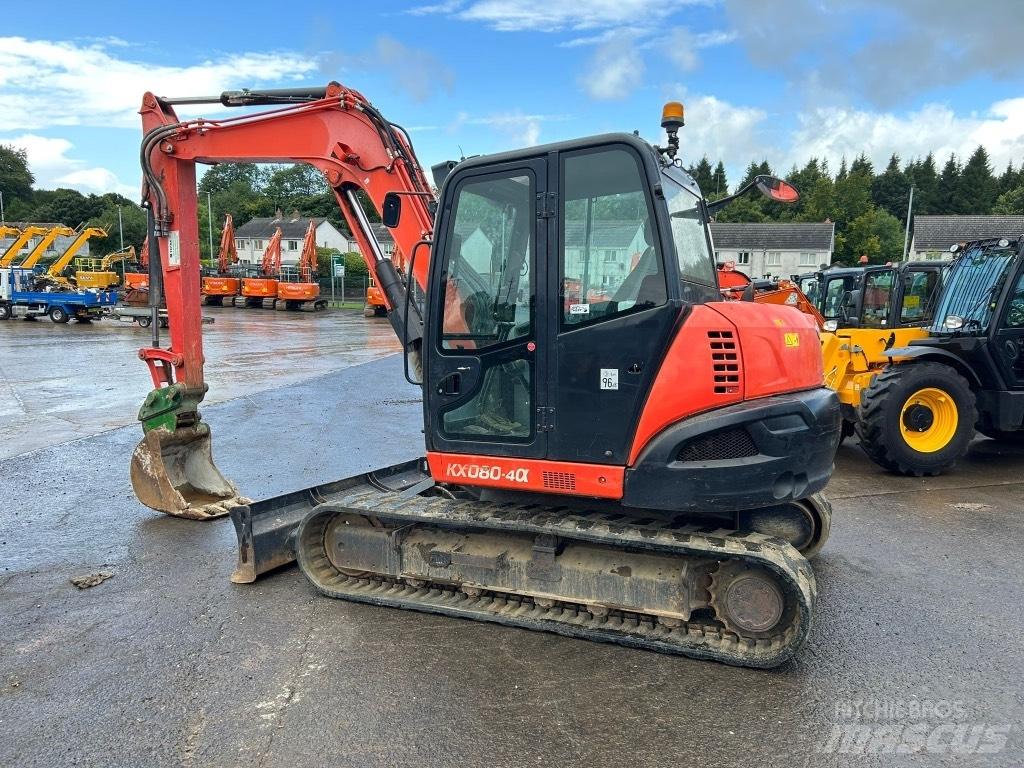 Kubota KX080-4 حفارات وسط 7 طن - 12 طن