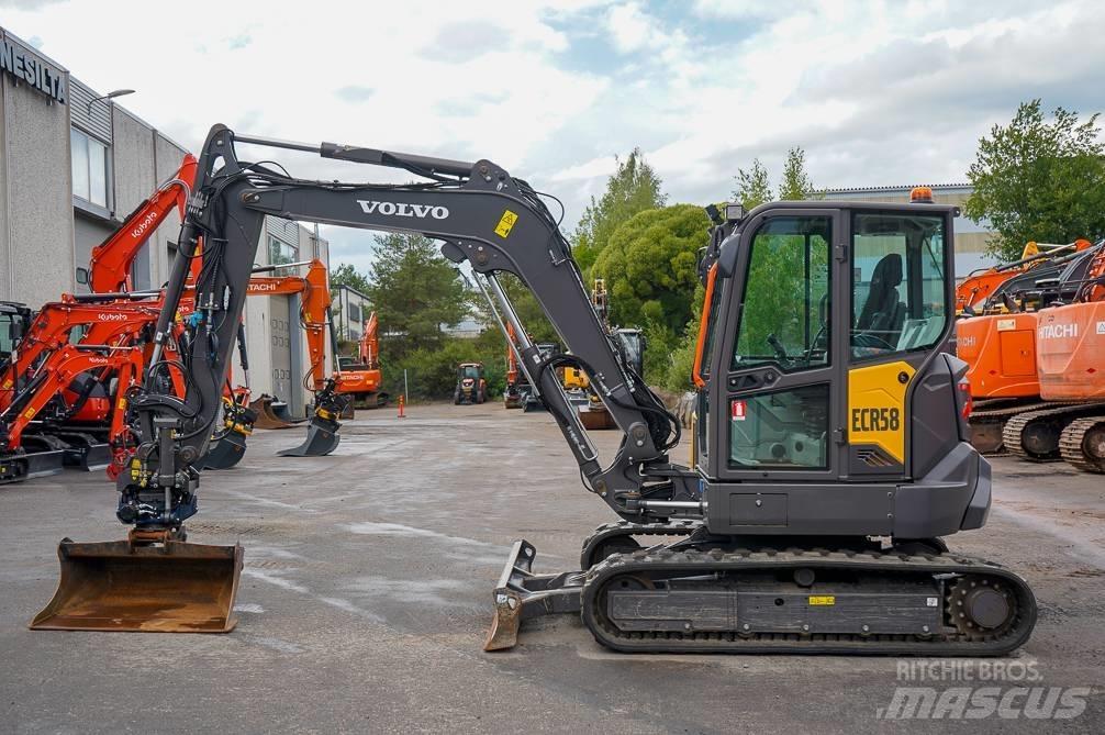 Volvo ECR58F EX-DEMO حفارات صغيرة أقل من 7 طن (حفارات صغيرة)