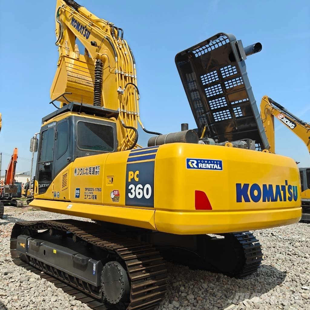 Komatsu 360-7 حفارات زحافة