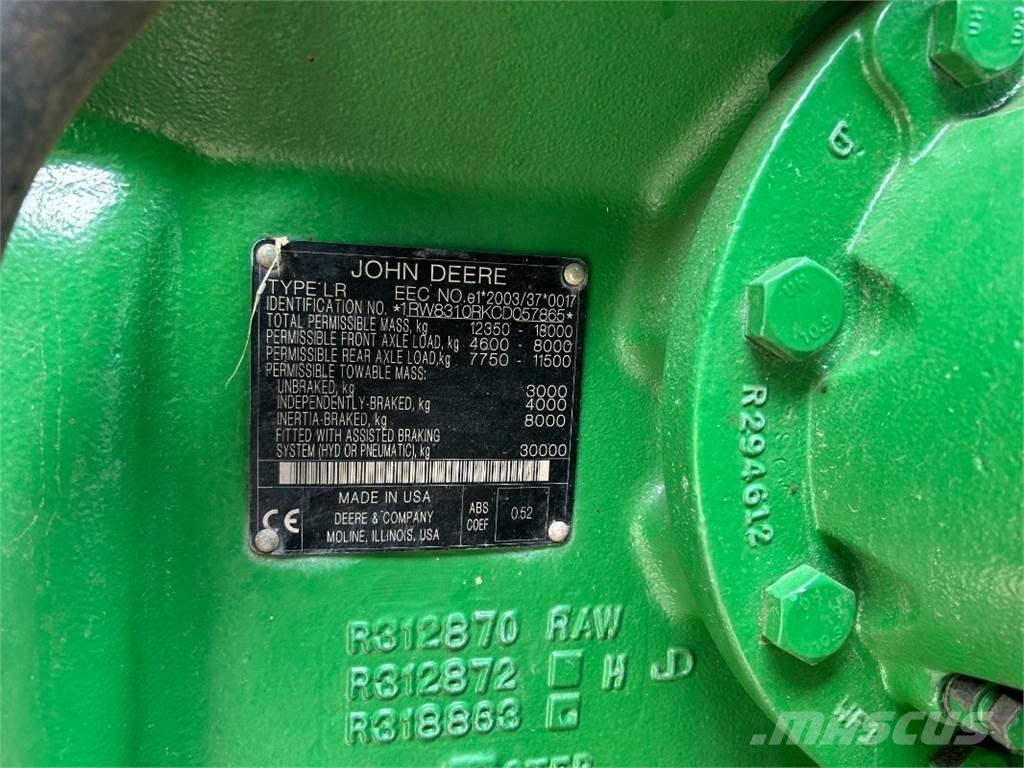 John Deere 8310R الجرارات