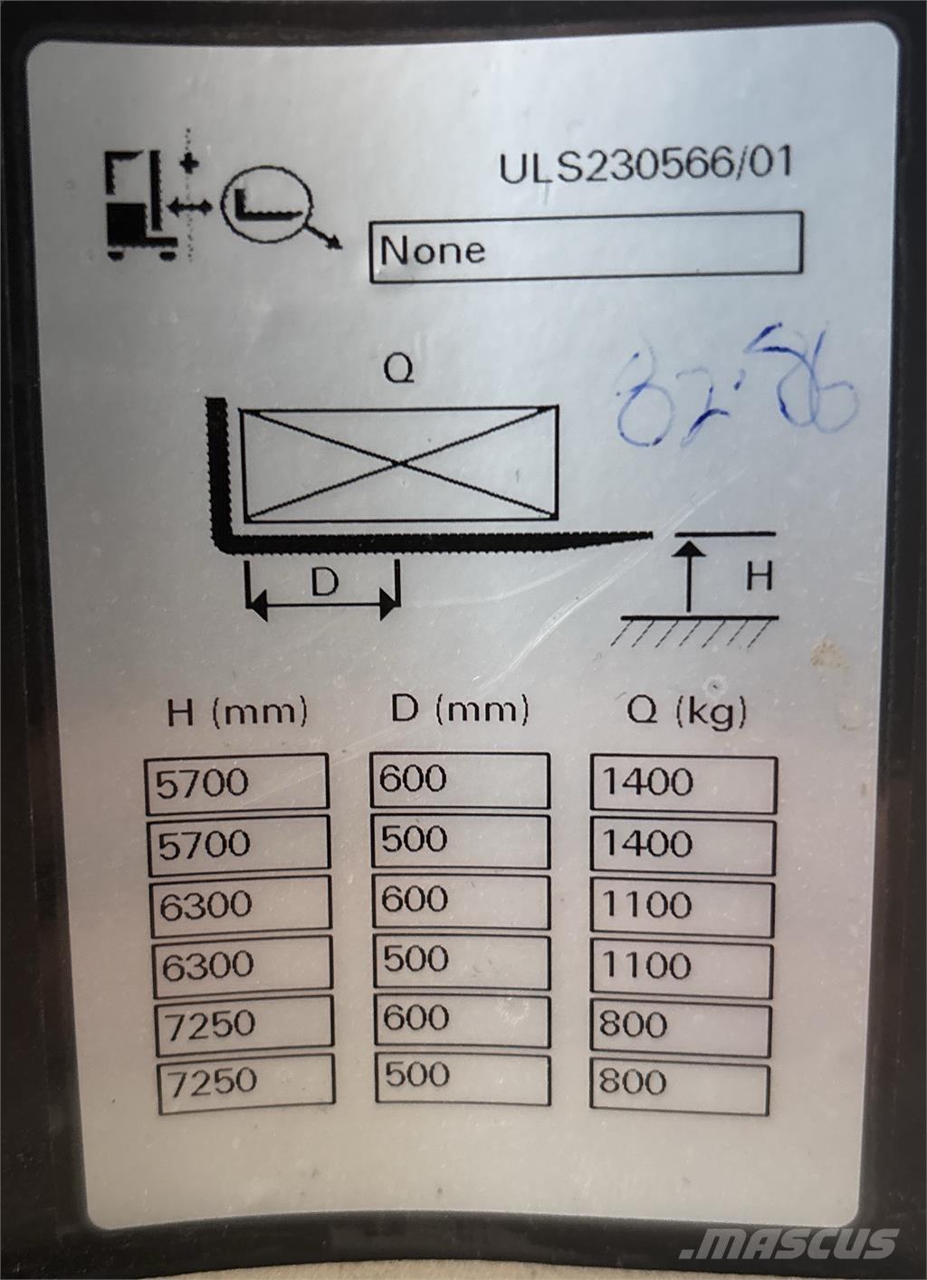 Atlet ULS140 شاحنة مناولة