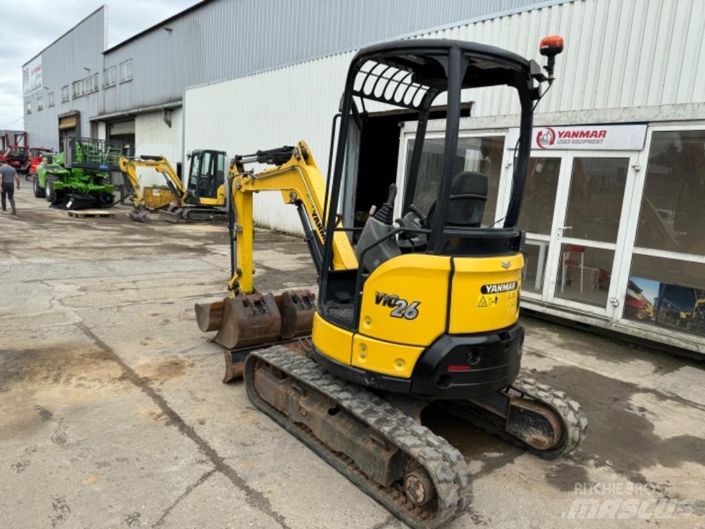 Yanmar VIO26 (00307) حفارات صغيرة أقل من 7 طن (حفارات صغيرة)