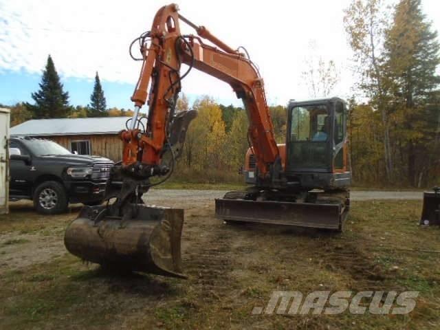 Doosan DX 80 R حفارات زحافة