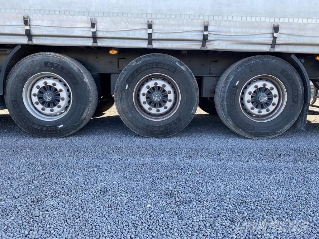 Kögel SN 24 نصف مقطورات بباب جانبي