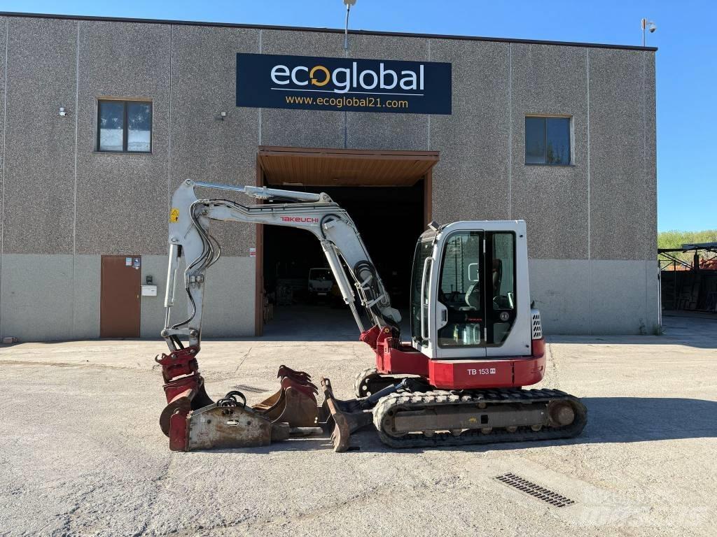 Takeuchi TB 153 FR حفارات صغيرة أقل من 7 طن (حفارات صغيرة)