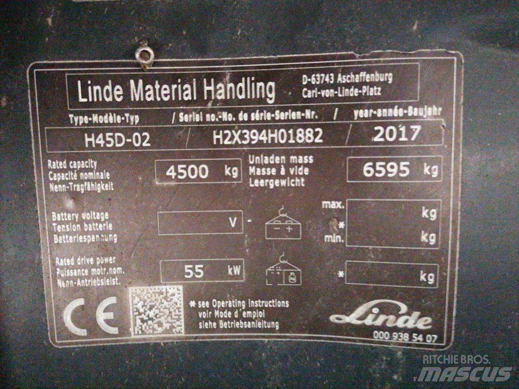 Linde H45D-02 شاحنات الديزل