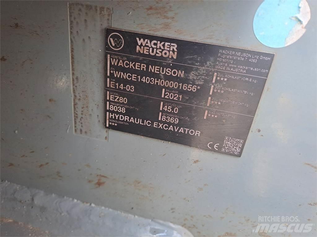 Wacker Neuson EZ80 حفارات زحافة