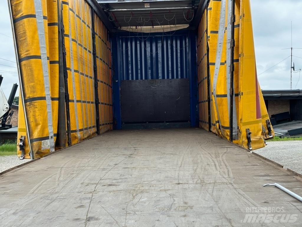 Krone Mega 2achs نصف مقطورات بباب جانبي