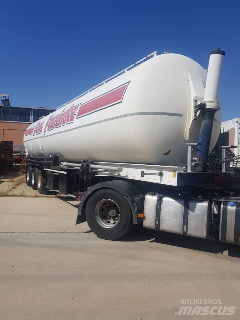 Fruehauf BENALU TC34 نصف مقطورات مقطورة 