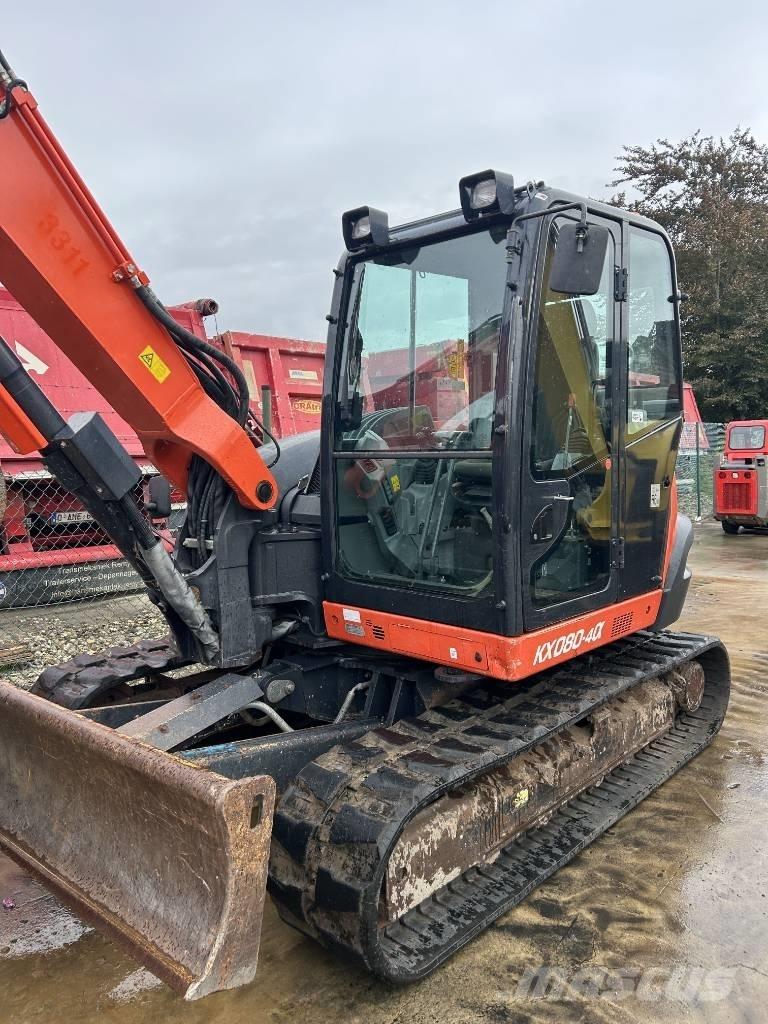 Kubota KX 080-4 حفارات وسط 7 طن - 12 طن
