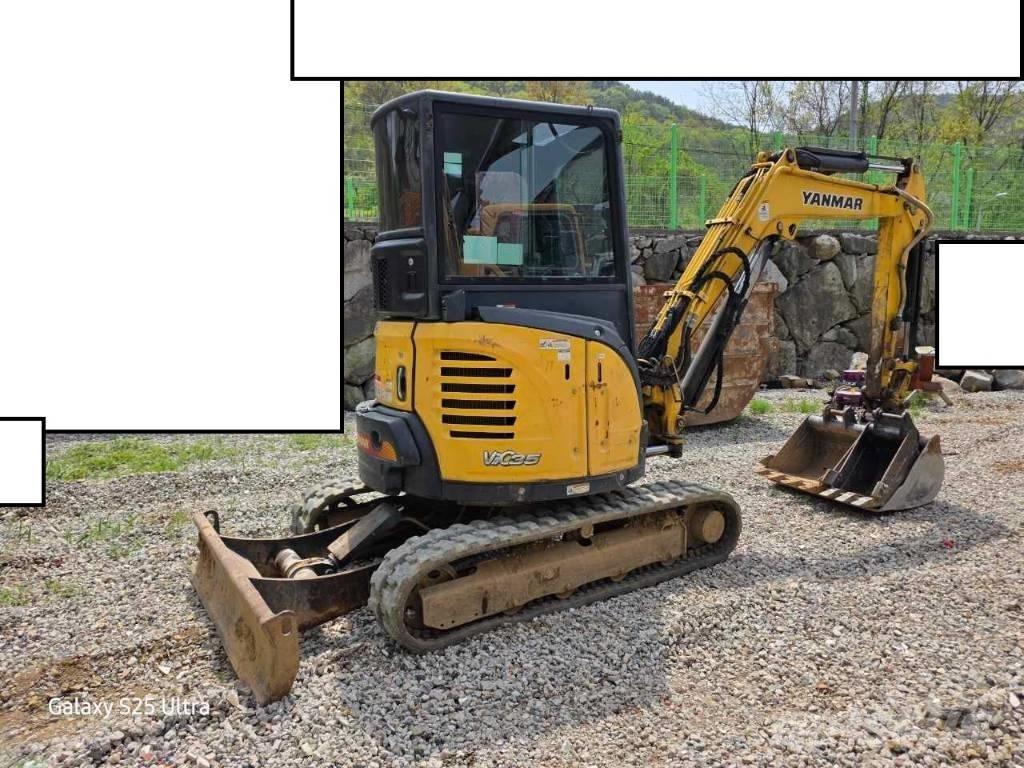 Yanmar Vio 35 حفارات صغيرة أقل من 7 طن (حفارات صغيرة)