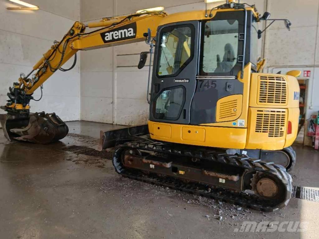 Komatsu PC78US-10 حفارات وسط 7 طن - 12 طن