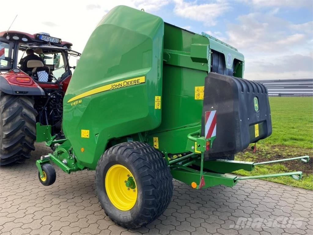 John Deere V 451 M محزمات مستديرة