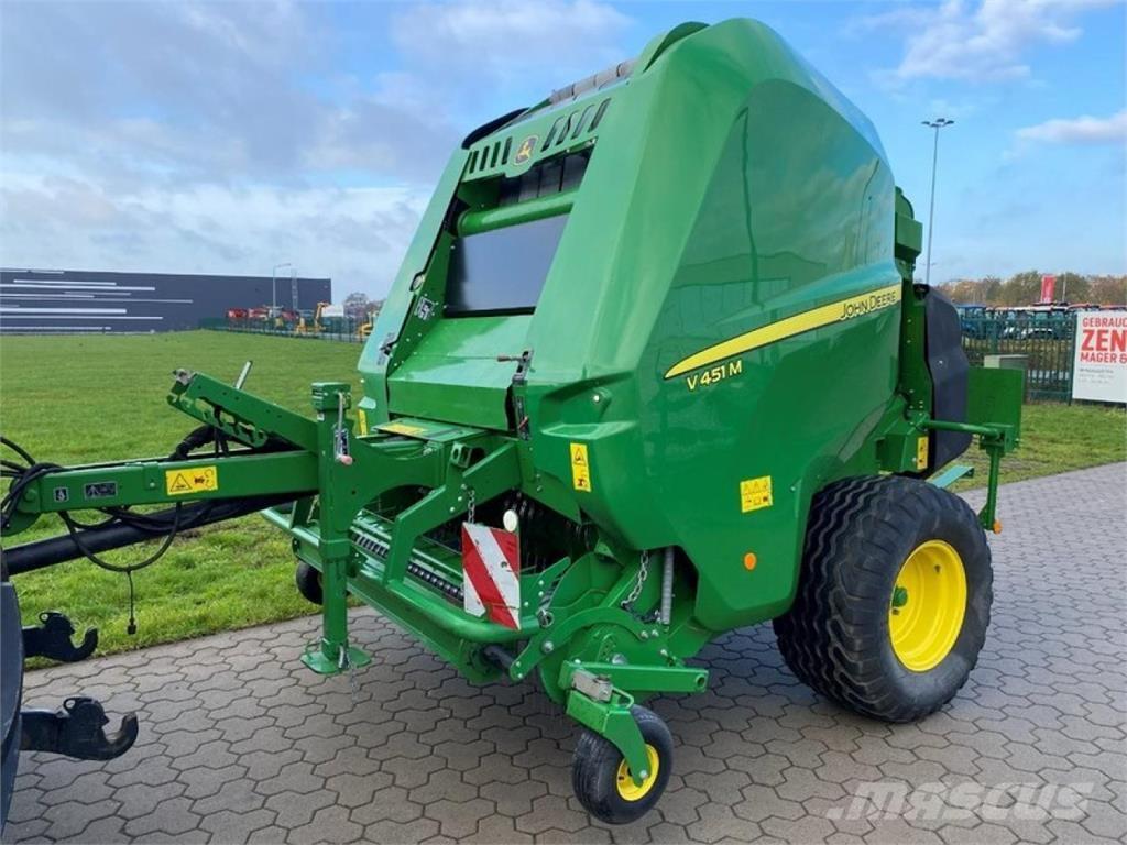 John Deere V 451 M محزمات مستديرة