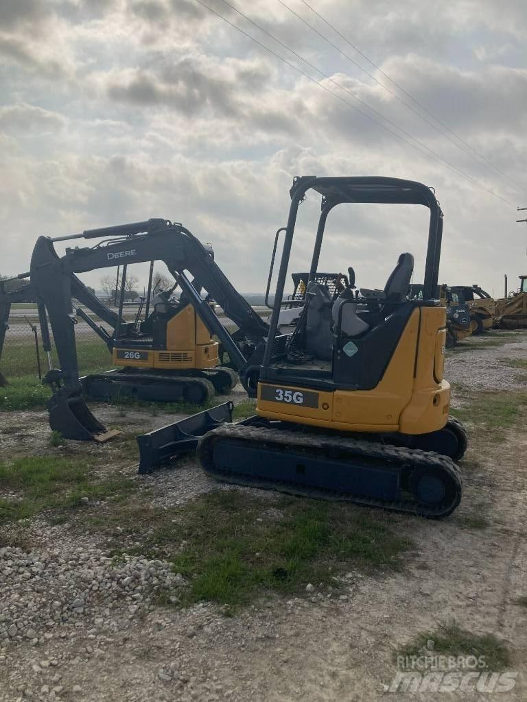 John Deere 35 G حفارات زحافة