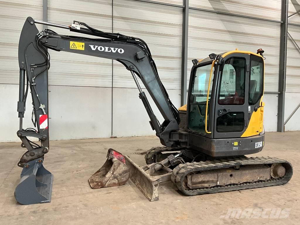 Volvo ECR 58 D حفارات صغيرة أقل من 7 طن (حفارات صغيرة)