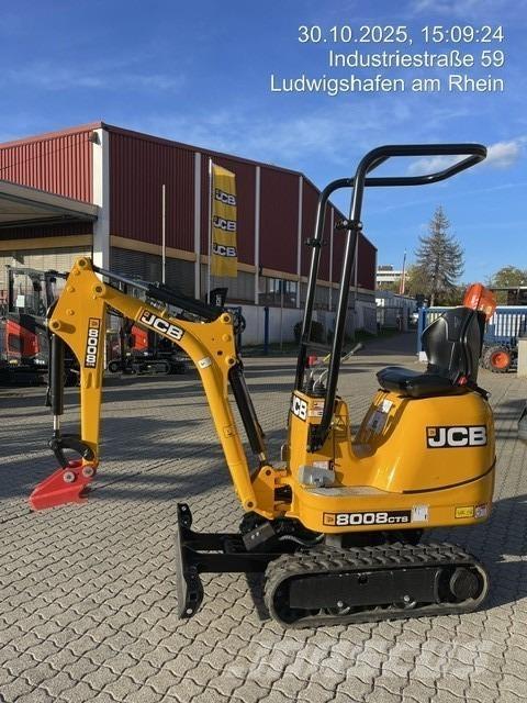 JCB 8008CTS حفارات صغيرة أقل من 7 طن (حفارات صغيرة)