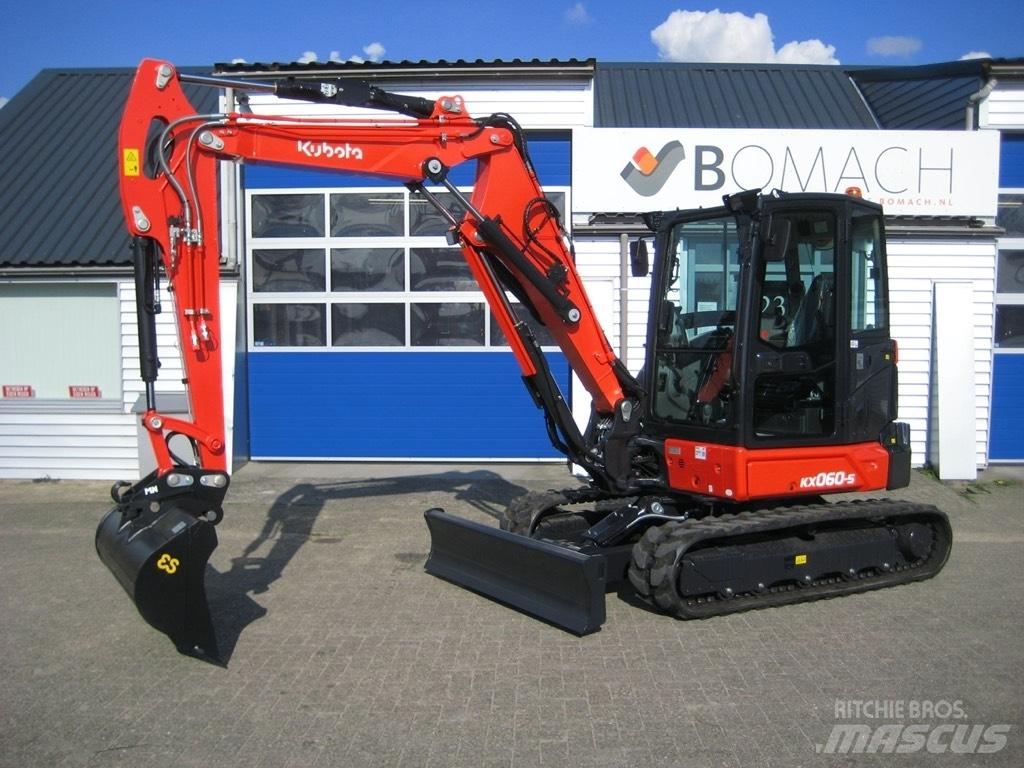 Kubota KX060-5 VA حفارات وسط 7 طن - 12 طن