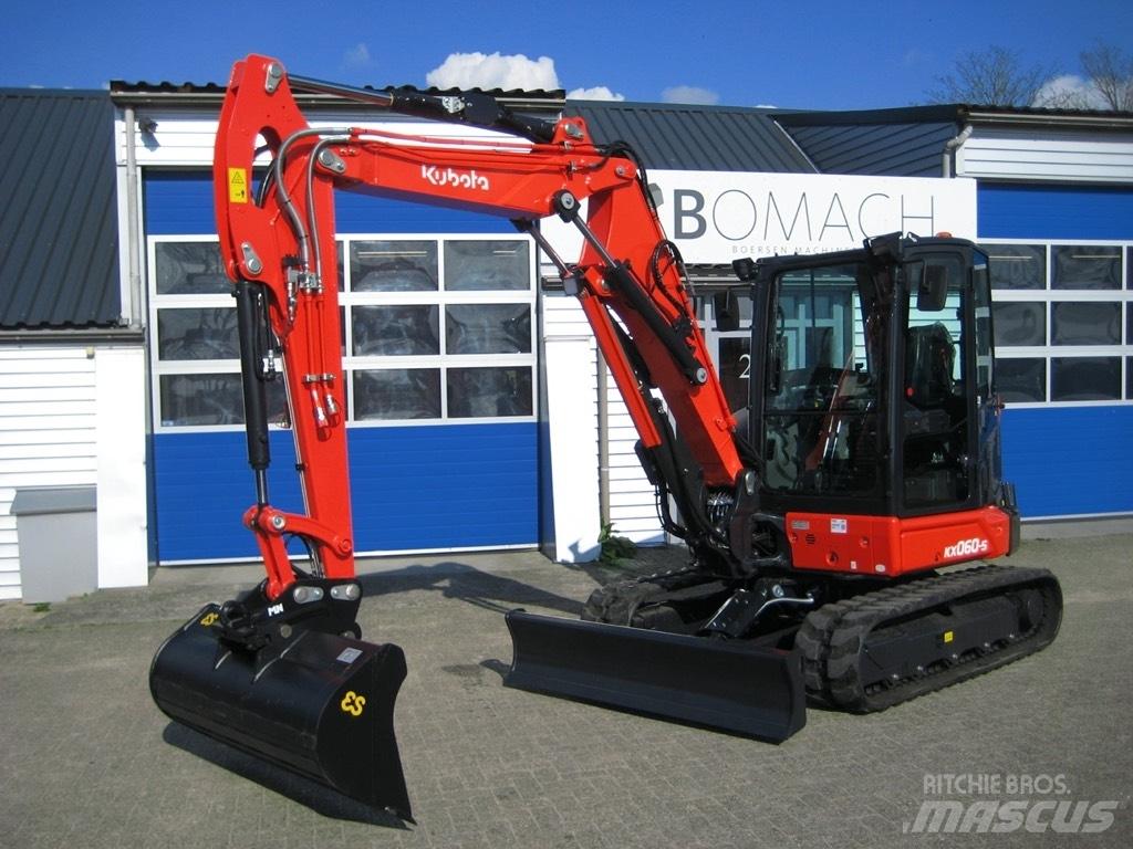 Kubota KX060-5 VA حفارات وسط 7 طن - 12 طن
