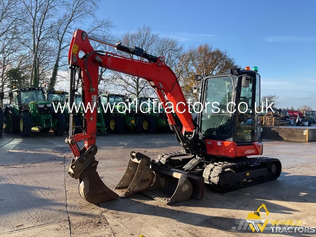Kubota U 50-5 حفارات صغيرة أقل من 7 طن (حفارات صغيرة)