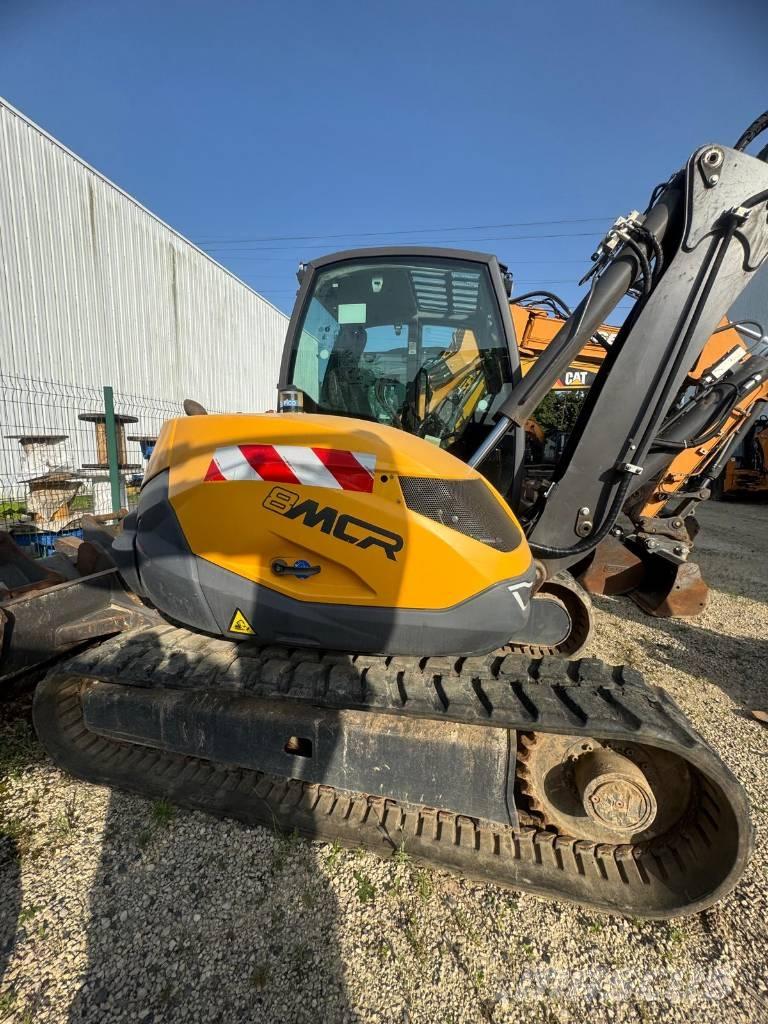 Mecalac 8 MCR حفارات وسط 7 طن - 12 طن