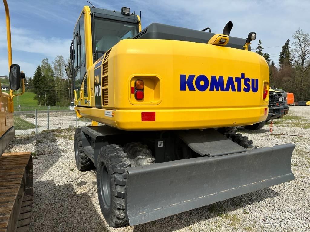 Komatsu PW 160-8 حفارات بعجل