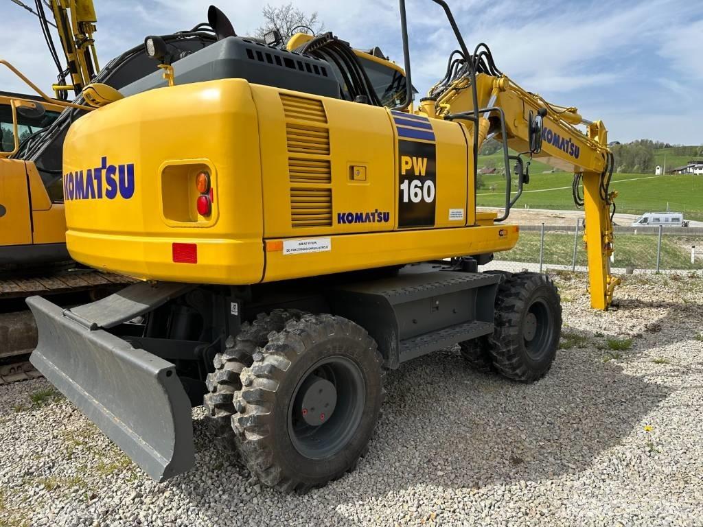 Komatsu PW 160-8 حفارات بعجل