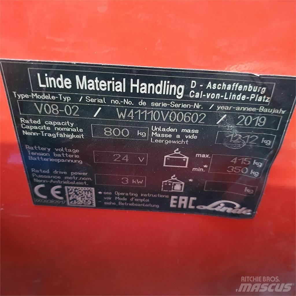Linde V08-02 معدات الرفع متوسط المستوى