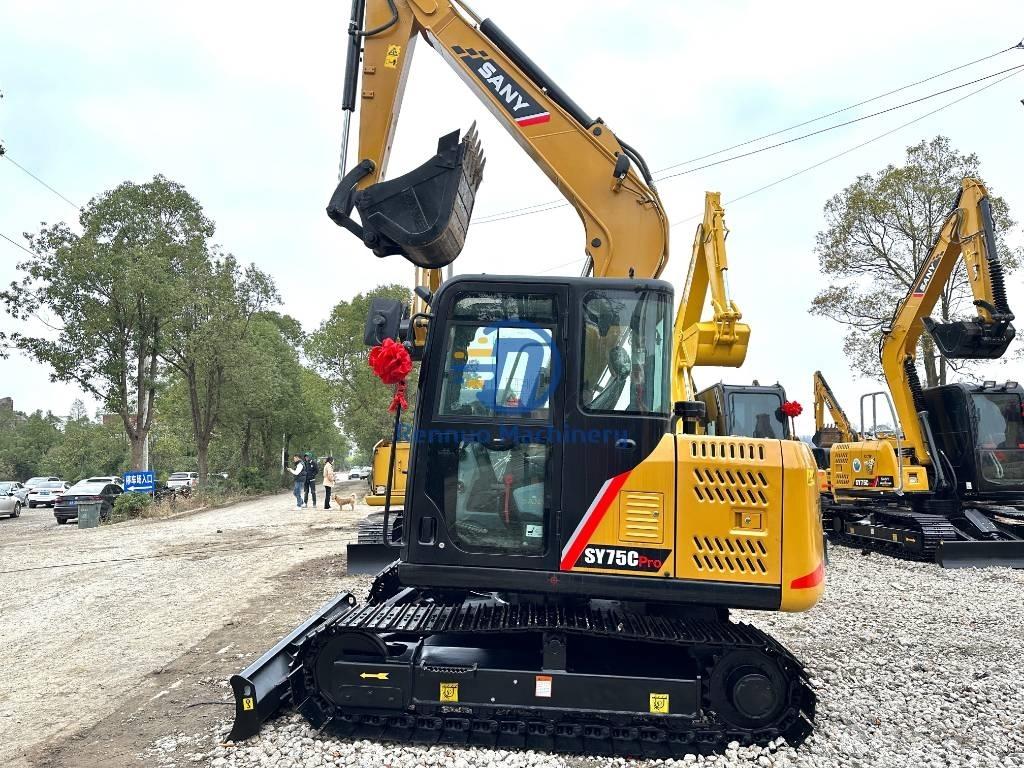 Sany SY 75 C pro حفارات زحافة