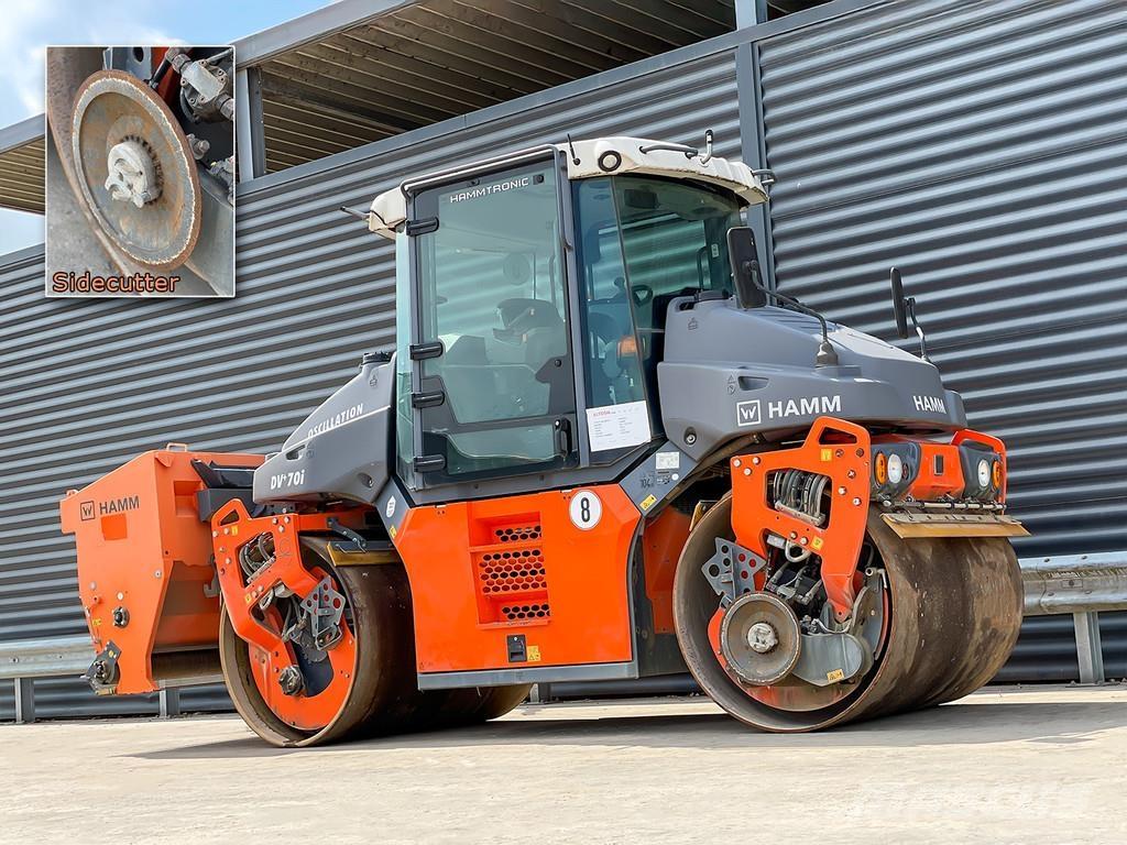 Hamm DV+ 70I VO-S مداحل ثنائية الاسطوانة