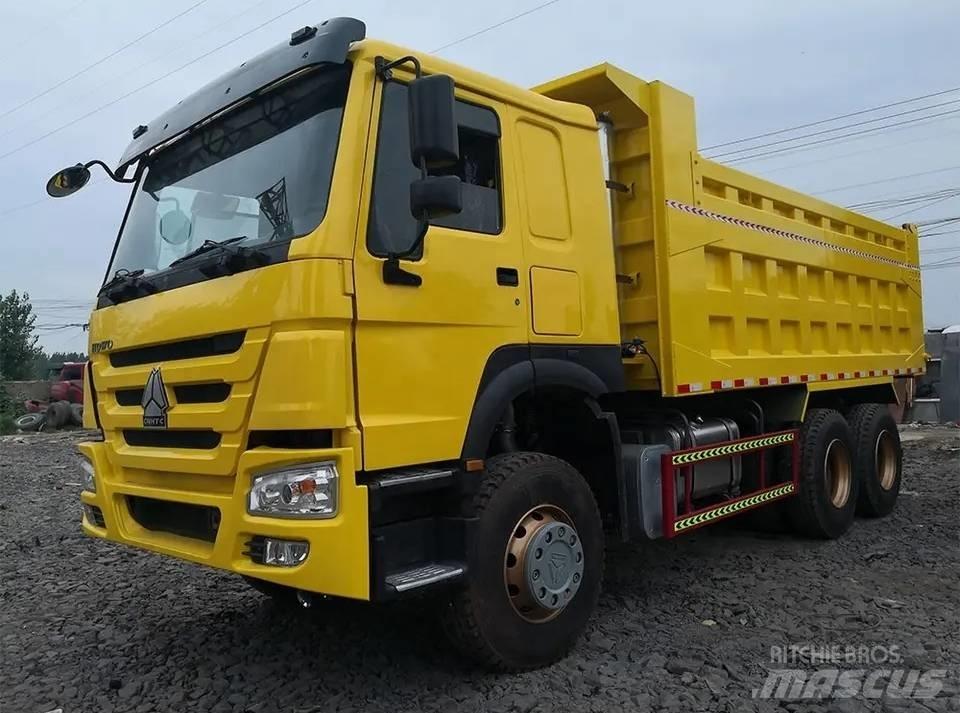 Howo 371 6x4 شاحنات قلابة