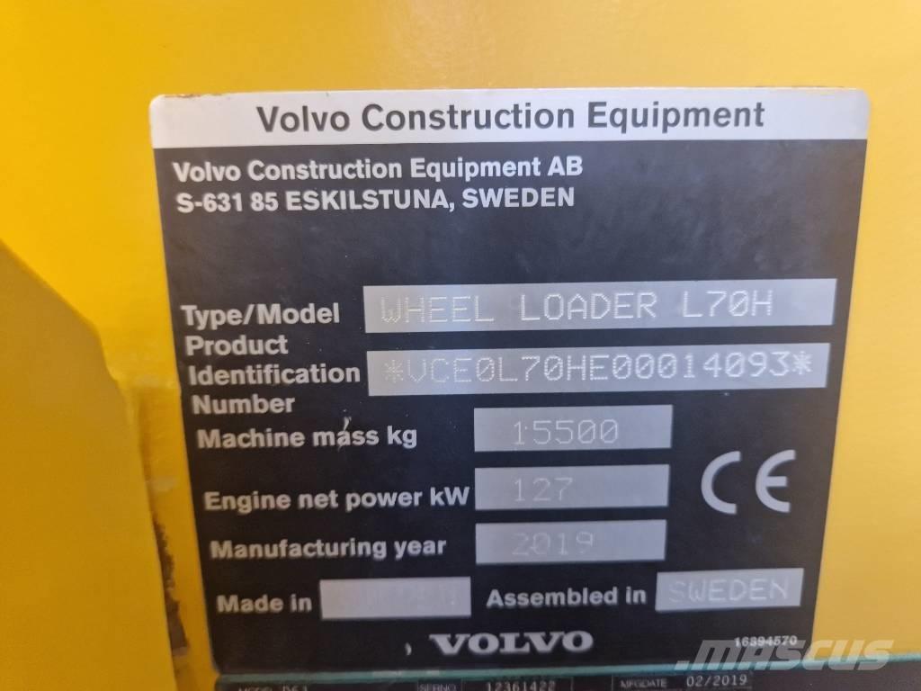 Volvo L 70 H لوادر بعجل