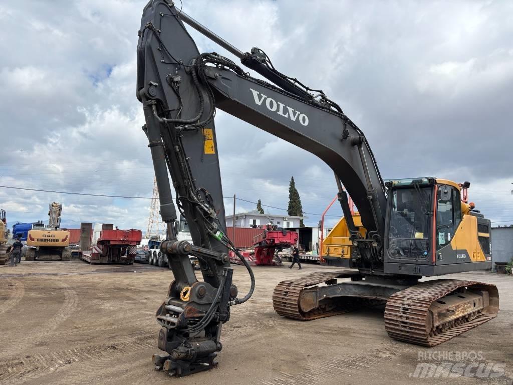 Volvo EC 250 EL حفارات زحافة