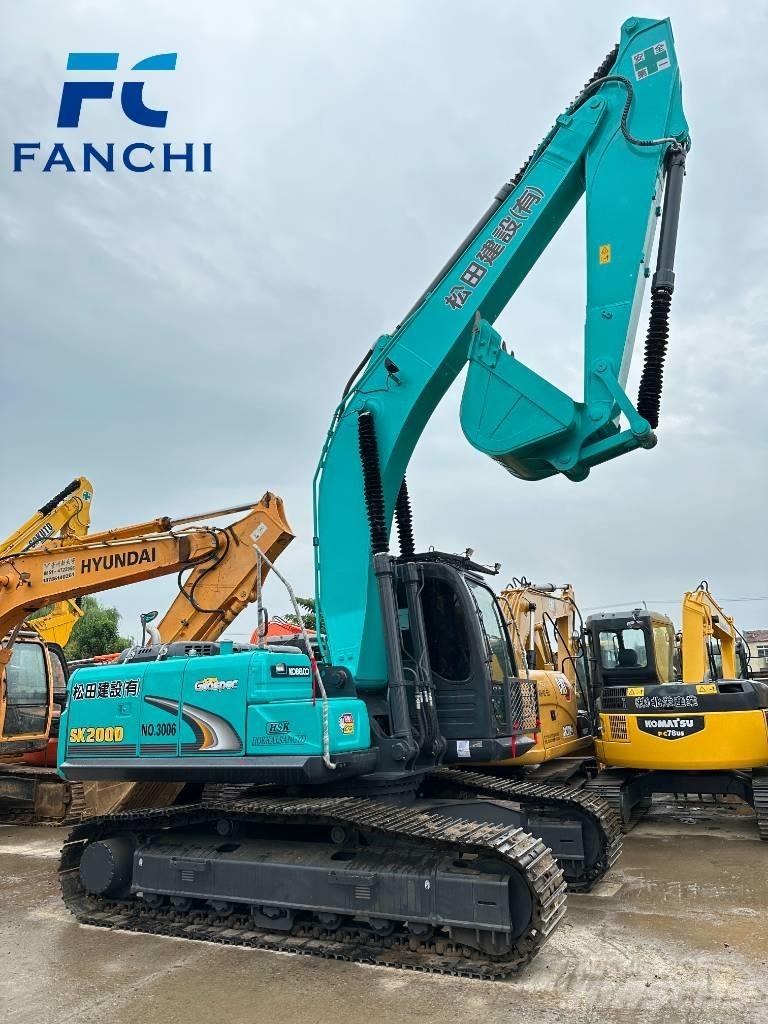 Kobelco SK 200-8 حفارات زحافة