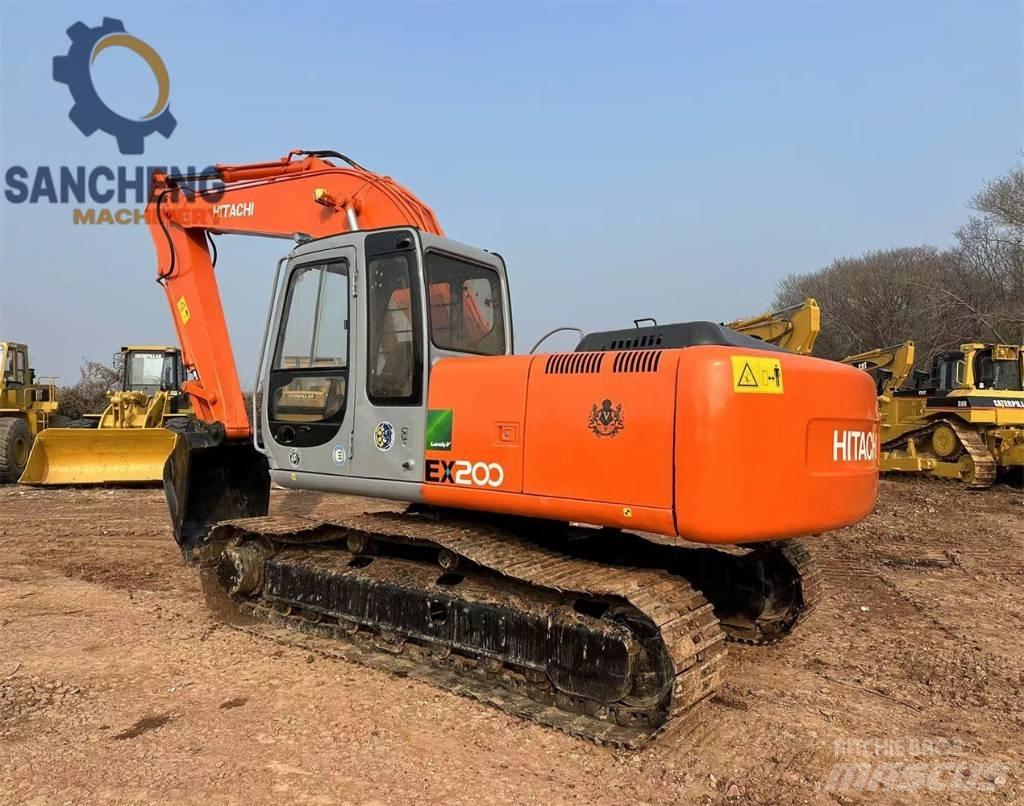 Hitachi EX 200 حفارات زحافة