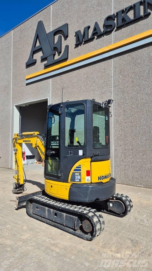 Komatsu PC 26 MR-3 حفارات صغيرة أقل من 7 طن (حفارات صغيرة)