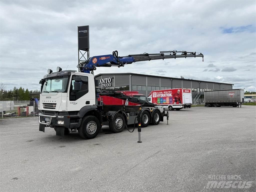 Iveco 410T45 8x4 شاحنات الرافعات