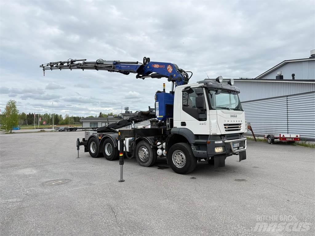 Iveco 410T45 8x4 شاحنات الرافعات