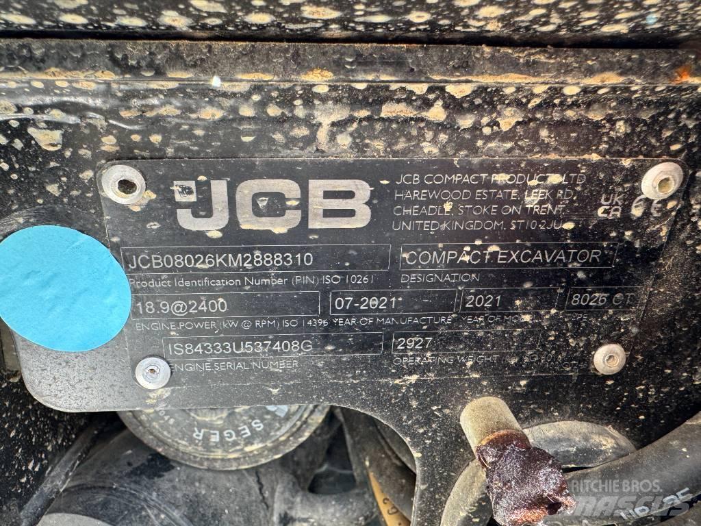 JCB 8026CTS حفارات زحافة