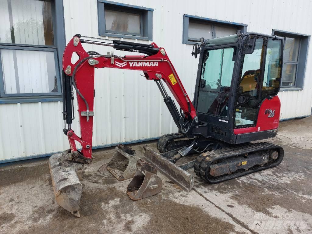Yanmar SV26 حفارات صغيرة أقل من 7 طن (حفارات صغيرة)