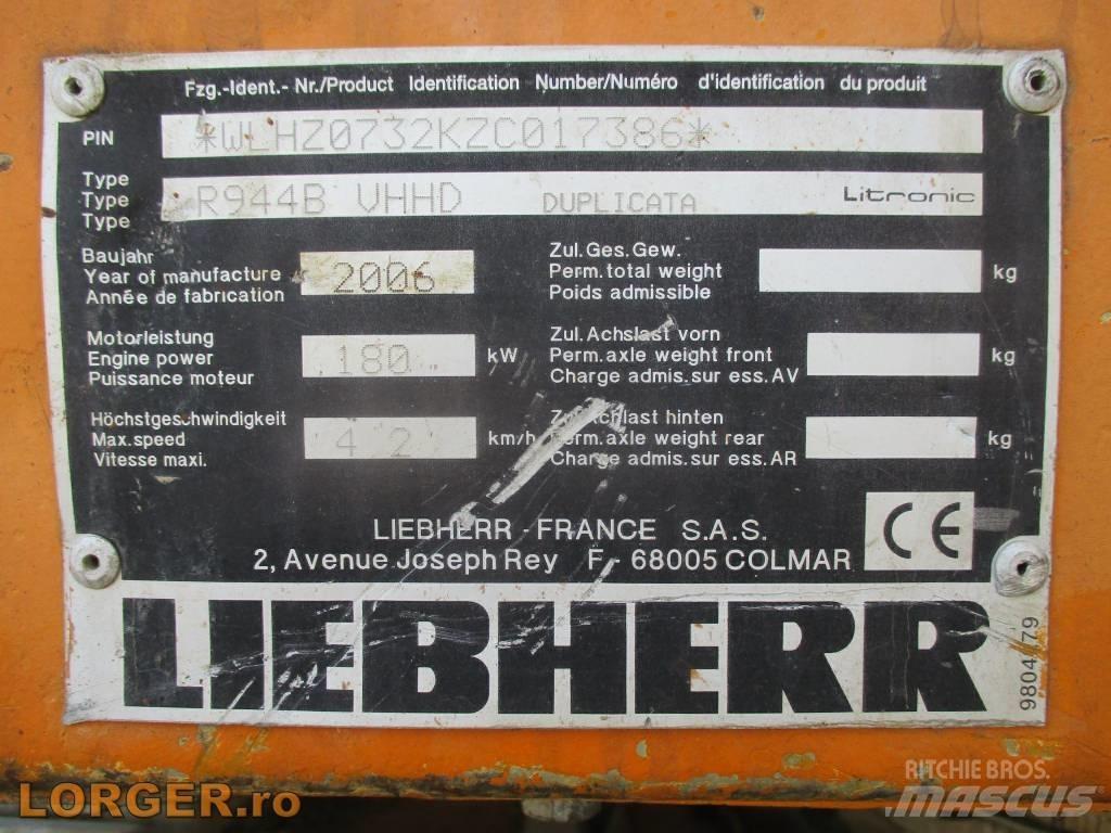 Liebherr R 944B VHHD حفارات هدم