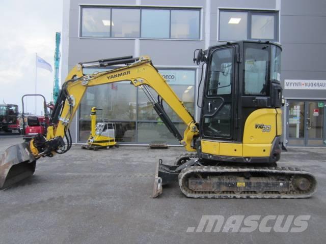 Yanmar Vio 33-6 حفارات صغيرة أقل من 7 طن (حفارات صغيرة)