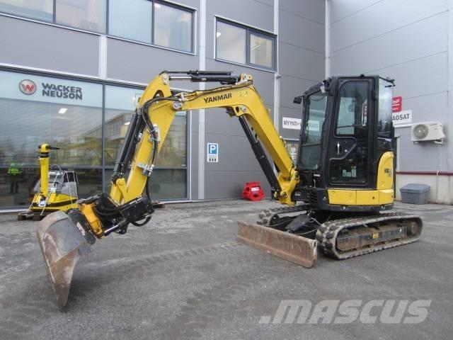 Yanmar Vio 33-6 حفارات صغيرة أقل من 7 طن (حفارات صغيرة)