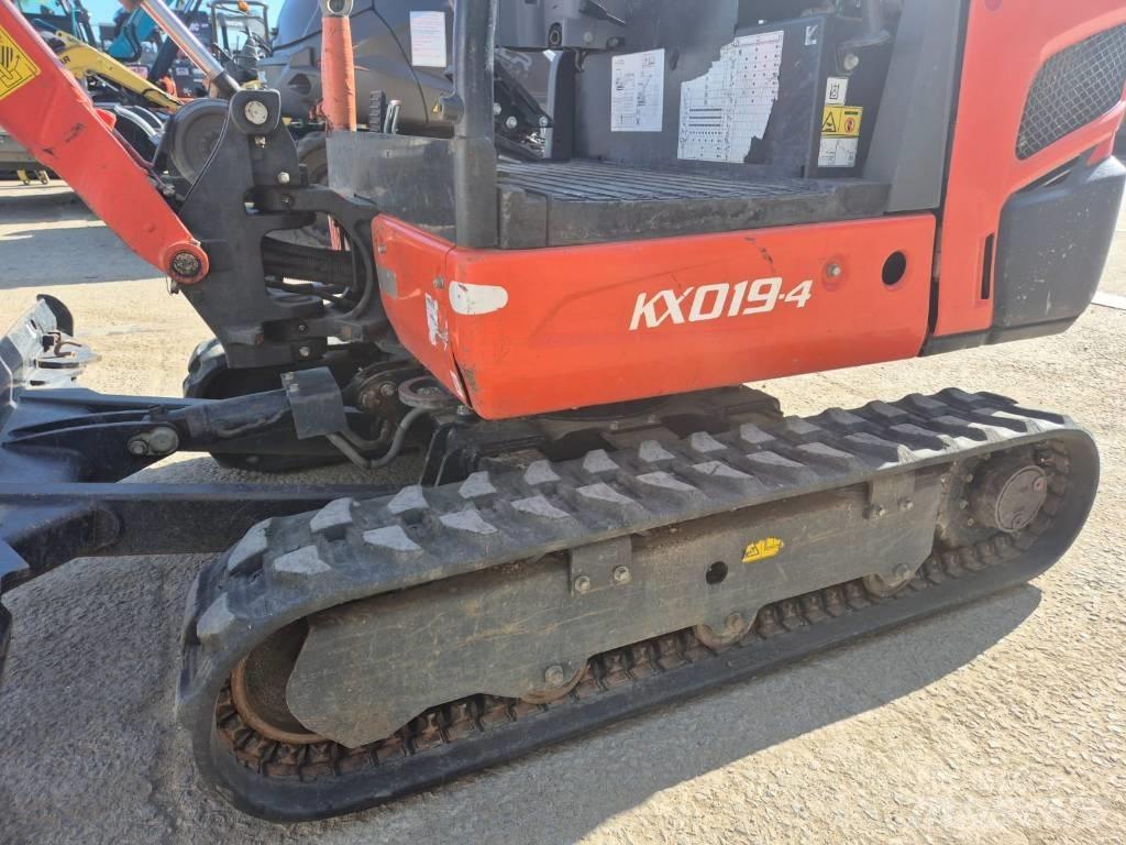 Kubota KX 019-4 حفارات صغيرة أقل من 7 طن (حفارات صغيرة)